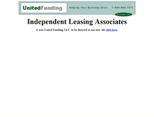 Tablet Screenshot of independentleasing.com